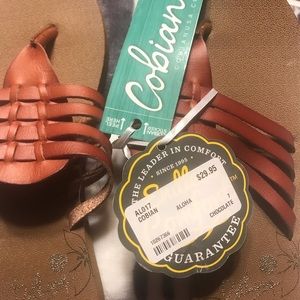 Cobian sandals brand new never worn with tags.